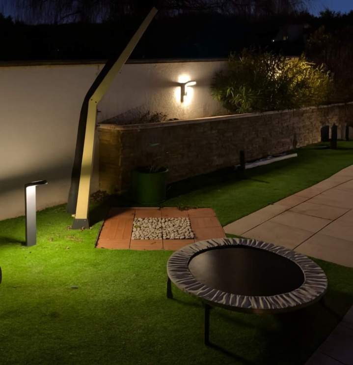 Eclairage extérieur connecté, Meximieux